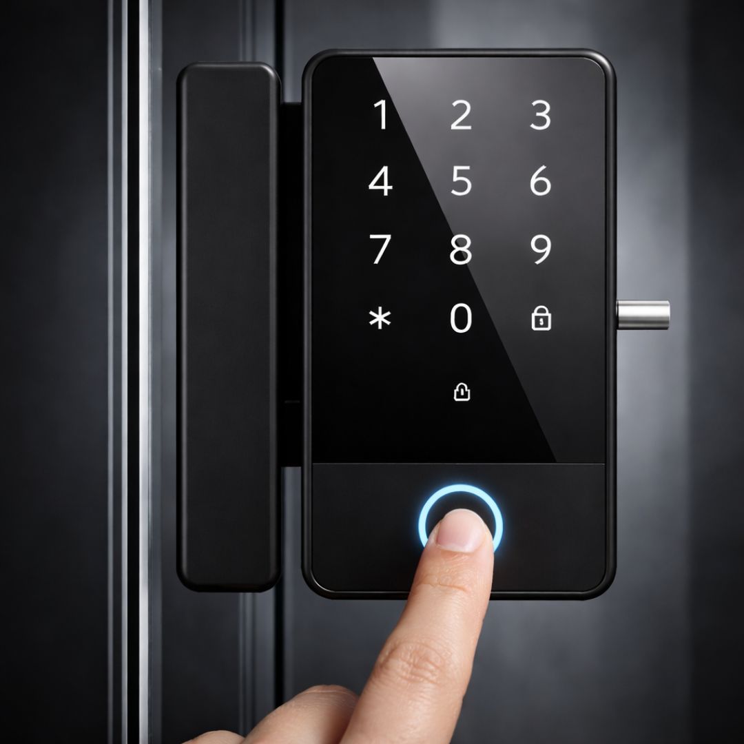 Locklyst Smart Glass Door Lock - Image 3